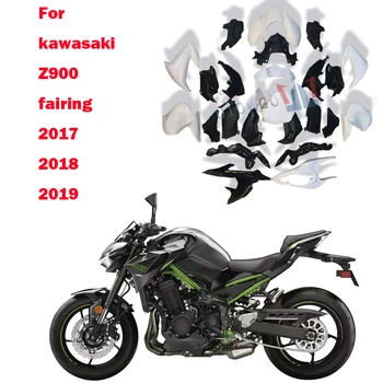 Мотоциклет обтекател на крилото гърбица на вътрешните детайли на горивния резервоар лента ABS инжекционный гърбица задната хвостовая табела За kawasaki Z900 2017-2019